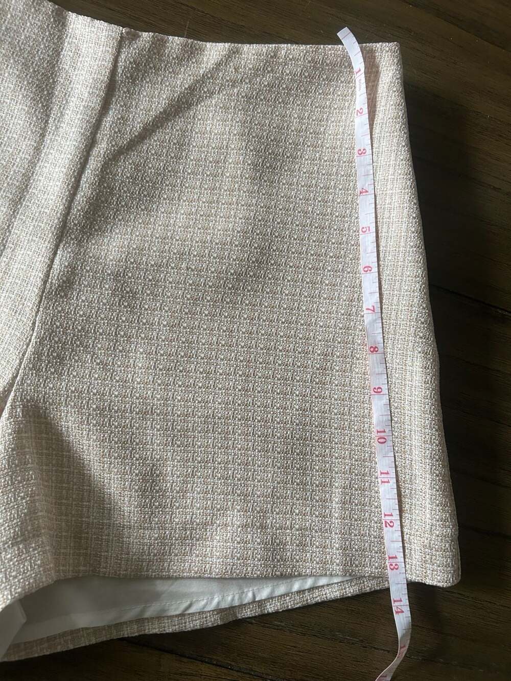 Gilli Beige/Cream Tailored Shorts - Picture 8 of 8